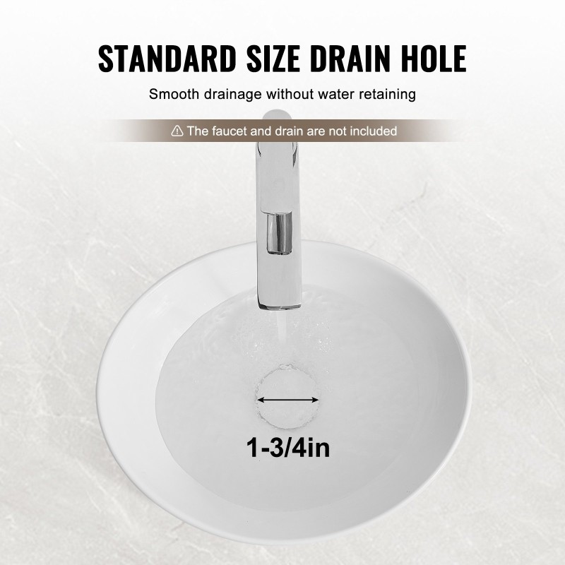 Keraaminen ovaali tasoallas 409 x 341 x 144 mm valkoinen