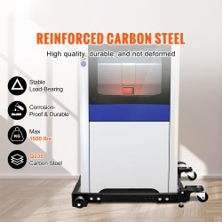 Säädettävä siirtoalusta Q235-hiiliteräs 680 kg kantavuus 457–673 x 609–801 mm