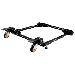 Säädettävä Q235-hiiliteräs siirtopohja 304–914 mm 295,5 kg kantavuus puuntyöstökoneille