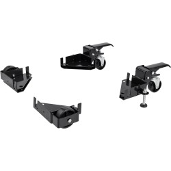 Siirrettävä raskas alusta Q235-hiiliteräs 181,4 kg kantavuus lukittavat pyörät puuntyöstöön