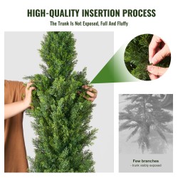 Tekokataja 152,4 cm PE-lehvästö 2 kpl sisä- ja ulkokäyttöön