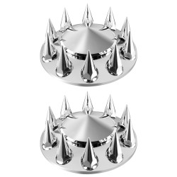 Etuakselin piikkimäinen vannekehä ja mutterinsuojat ABS 10 reikäisille vanteille