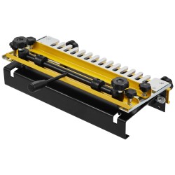 Päätyliitosjigi valettua alumiinia 30,5 cm työstöleveydellä 12,7 mm sabluunalla