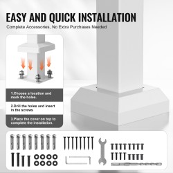 Käsijohde ulkoportaisiin hiiliteräksinen 1–2 portaalle valkoinen retrokaari