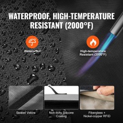 Faraday-pussisarja 4-osainen lasikuitu nikkeli kupari RFID-suoja kannettavalle tabletille puhelimelle