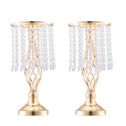 Kukkatelineet hiiliterästä 43 cm ranskalainen kulta 20 kpl häihin