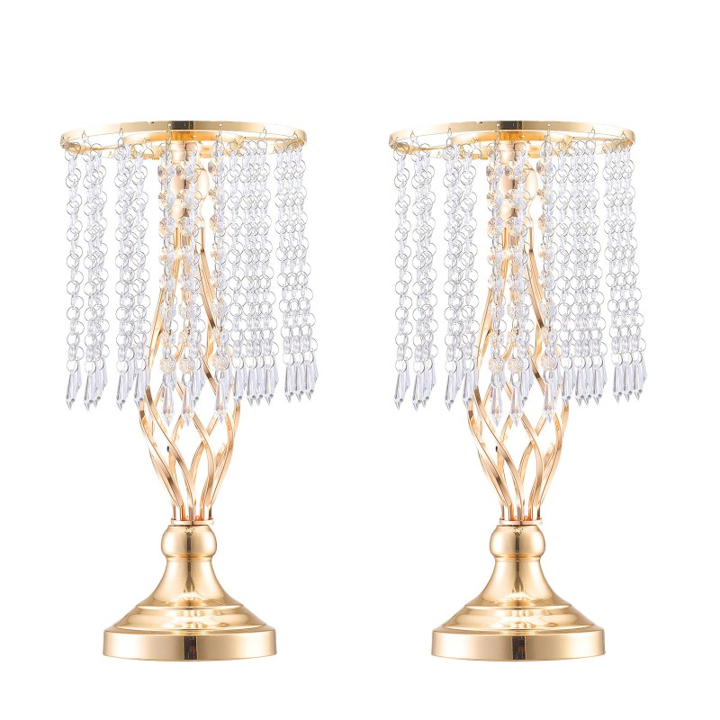 Kukkatelineet hiiliterästä 43 cm ranskalainen kulta 20 kpl häihin