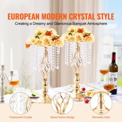 Hiiliteräksinen kukkateline 49 cm korkea ranskan kullanvärinen 12 kpl juhlapöytiin