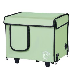 Lämmitettävä kohotettu kissatalo 900D Oxford kangas sisä ja ulkokäyttöön säädettävä lämpötila 40 60