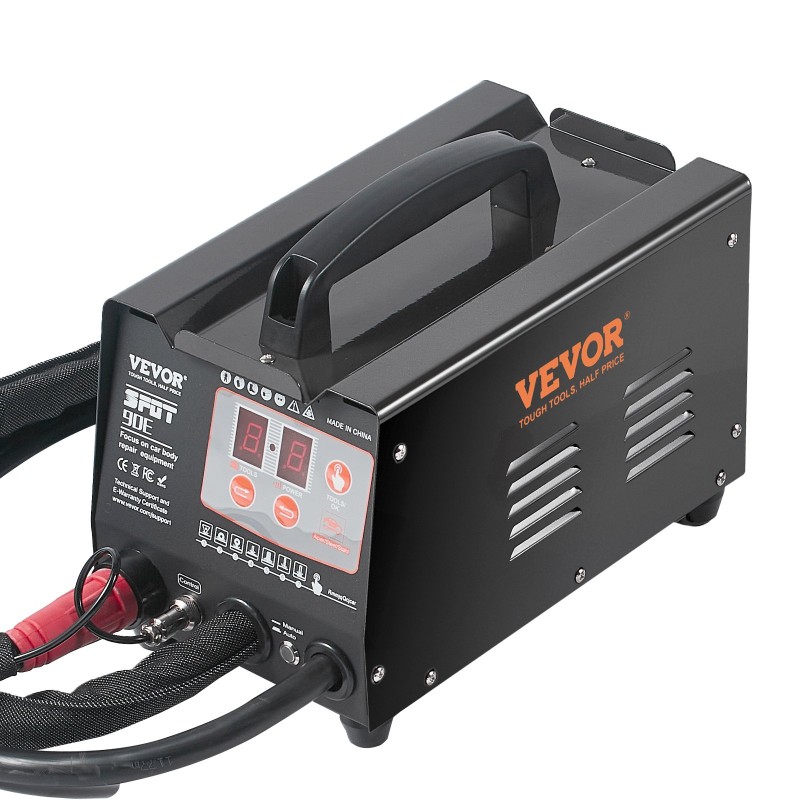 Pistehitsauslaite 3000W 2 hitsauspistoolia automaatti ja manuaalitilat 7 toimintatilaa autojen lommoihin