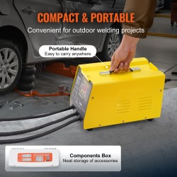 Pistohitsauslaite alumiinille 300W lommojen oikaisuun manuaali ja automaattinen kuumailmapuhaltimella