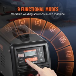 Nastahitsauskone 3000W automaattinen ja käsikäyttöinen 9 toimintatilaa hiiliteräkselle ja ruostumattomalle teräkselle