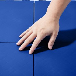 Harjoittelulaatat polypropeeni 315 315 mm 8 kpl sininen jääkiekkoharjoitteluun