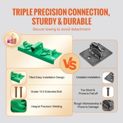 Traktorin ämpärikoukku G70 taottu teräs 7,93 mm ketjukoukku sidontarenkaalla pultti ja hitsauskiinnitys
