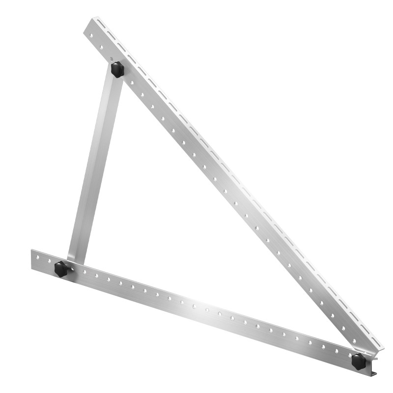 Aurinkopaneelien kallistusteline 50 tuumaa alumiiniseos AL6005-T5 0–90° soveltuu 100–550W paneeleille