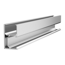 Aurinkopaneelien alumiinikiinnityssarja 10 kiskoa 100 mm 4 pääkiinnikettä 6 välikiinnikettä 35 40 mm