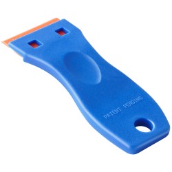 Muovinen kaavinsarja 2 kpl 122 muoviterää tarroille ja liimalle