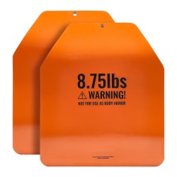 Painolevypari teräs 8 75 LB kaareva ergonominen 295x248x8 mm