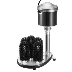 Sähkökäyttöinen lasinpesukone ruostumatonta terästä viisi harjaa kuusisataa lasia tunnissa