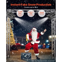 Keinolumikone 650W teräs ja muovi 1 l säiliö ripustettava ja kannettava