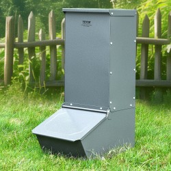 Sikasyöttölaite galvanoidusta teräksestä 2,2 busselin tilavuudella 5 sian ruokintaan