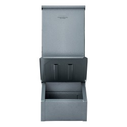 Sikasyöttölaite galvanoidusta teräksestä 2,2 busselin tilavuudella 5 sian ruokintaan