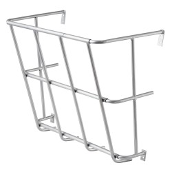 Heinäteline seinäkiinnitteinen hiiliteräksinen 18 5 gallonan kapasiteetilla vuohille hevosille ja lampaille