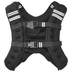 Painoliivi neopreeni 5 54 kg heijastavilla raidoilla säädettävä rinnan ympärys 89 114 cm