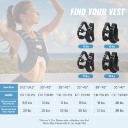 Neopreeninen 13,8 kg painoliivi säädettävä 89–114 cm heijastava raita