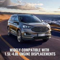 Turboahtimen korvaava yksikkö valurautakotelolla lämpöä kestävä siipipyörä 1,5–4,0 l moottoreille