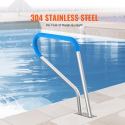Uima-altaan kaide ruostumatonta terästä 990 x 812 mm sisä- ja ulkokäyttöön