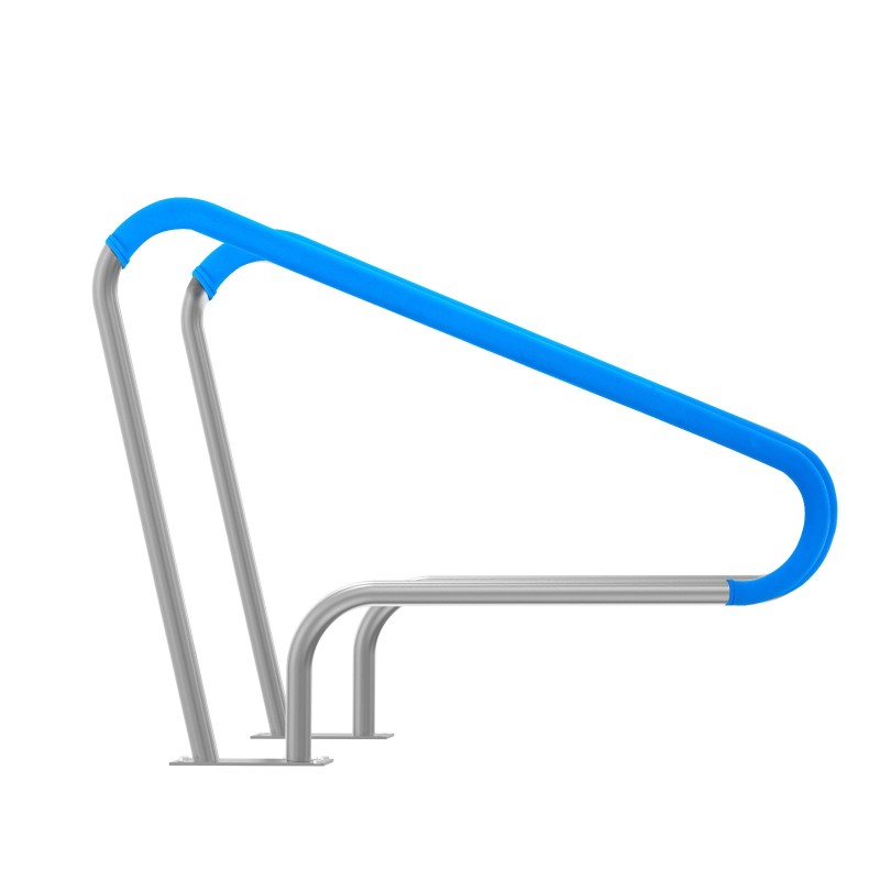 Uima-altaan ruostumattomat teräskaiteet 2 kpl 1220 x 905 x 100 mm