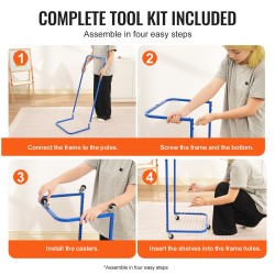 Taideteosten kuivausteline hiiliteräsrunko 25 irrotettavaa hyllyä lukittavat pyörät sopii A4 A3 A2-arkuille