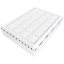 Sijauspatja kuitutäytteinen 25,4 mm 1524x2032 mm irrotettavalla pestävällä päällisellä