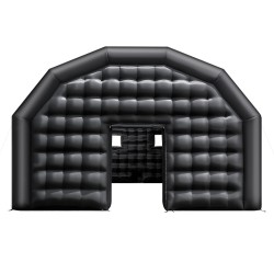 Ilmatäytteinen juhlateltta 210D Oxford-kangas 8x6x4 m 1100W 2 ikkunaa