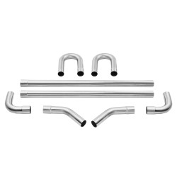 Pakoputkisarja sinkitty teräs 8 osainen yleismallinen suurihalkaisijainen liukuvilla liitoksilla