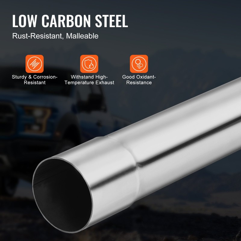 Pakoputkisarja sinkitty teräs 8-osainen yleismallinen suurihalkaisijainen liukuvilla liitoksilla