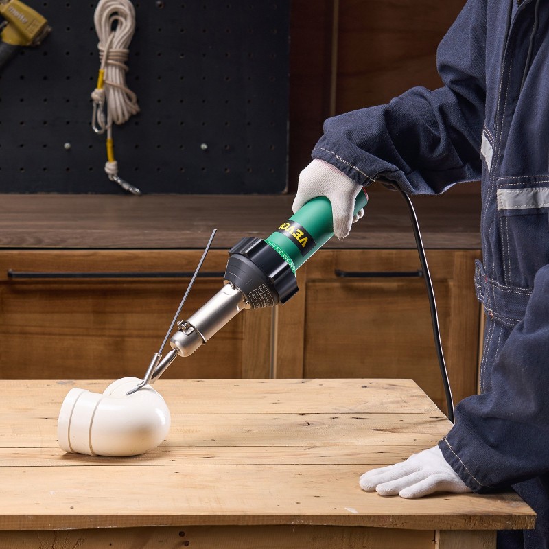 Muovihitsain 1600W lämpöalue 50–600 °C PP PE PVC