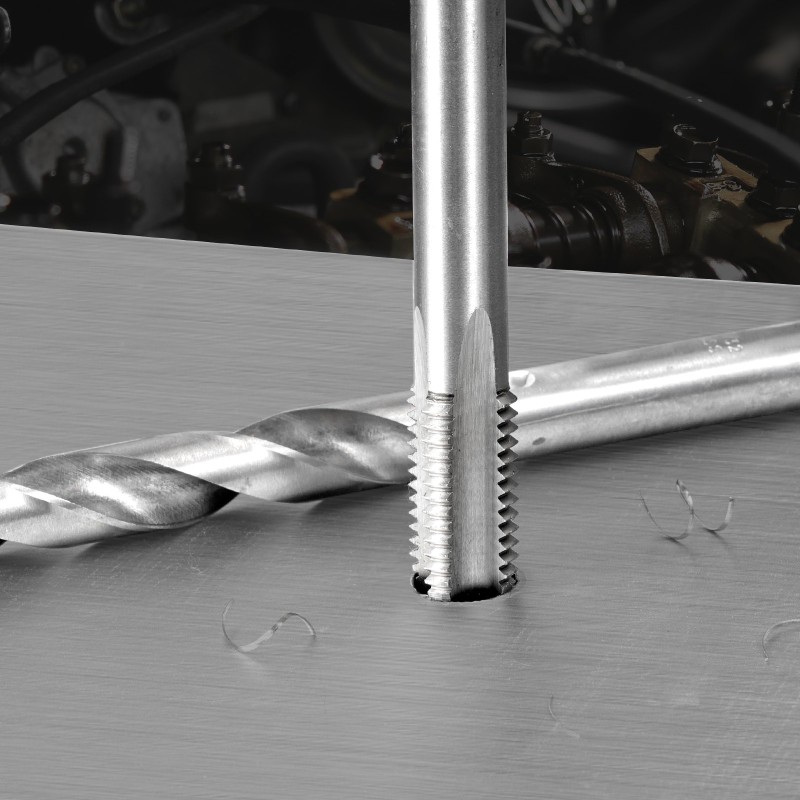 Kierrekorjaussarja 338 osaa HSS ja 304-ruostumaton teräs metriset M5–M12 tuumakoot 1/4–1/2