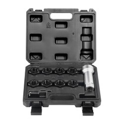 Kierteenkorjaussarja 40CR-teräs akseliin 10 kpl M20–M24 13/16 3/4 tuumaa