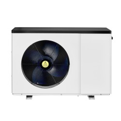 Sähkökäyttöinen allaslämpöpumppu 1,48–7,11 kW 15–30 m³ altaisiin hiiliteräsrunkoinen lämmitys ja jäähdytys