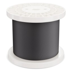 316 ruostumaton teräsvaijeri 3 18mm 152 4m 7x7 säikeet ulkokäyttöön sisältää leikkurin ja käsineet