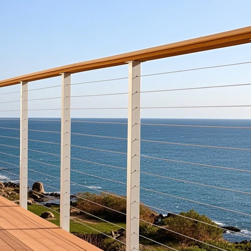 Ruostumattoman teräksen vaijerisarja 3,18 mm 30,5 m 7x7 124 tarviketta kaiteisiin