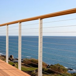 Teräsvaijeri 316-ruostumaton 3,18mm 30,5m 7x7 20 holkkia 10 kaapelilenkkiä 7,1kN