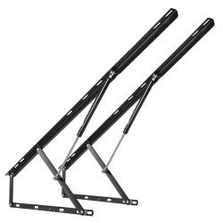 Sängynnostosarja teräs 59x71 tuuman sängylle 70 kilogramman kantavuus kaasujousilla