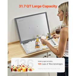 Upotettava ruostumattomasta teräksestä tehty kylmälaatikko 30 litran ulkokäyttöön kattilakansi