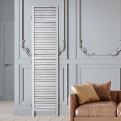 Puinen huoneenjakaja keisaripuusta 6 taittuvaa paneelia korkeus 1700 mm sisäkäyttöön