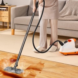 Höyrypuhdistin 2000 W 2,5 L vesitankilla ja 23 varusteella kotiin ja autoon