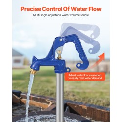 Pakkaselta suojattu pihakaivon hanapää valurautarunko messinkiventtiili G1 putkikierre G3/4 letkuliitäntä