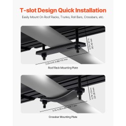 Kattotelineeseen kiinnitettävä alumiininen vesisäiliö 15 l paineistusliitännällä T-kiskokiinnityksellä kahdella